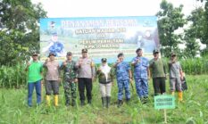 Sinergitas Perhutani KPH Jombang Dan TNI/ Satrad 405, Tanam Ribuan Jati Bentuk Tanggung Jawab Kelestarian Hutan
