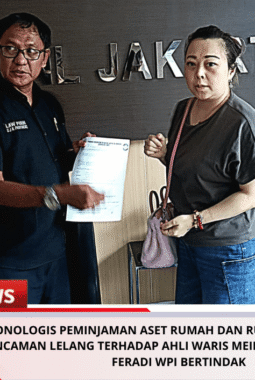 Kronologis Peminjaman Aset Rumah Dan Ruko Yang Berujung Ancaman Lelang Terhadap Ahli Waris Meilan Purnamawati, FERADI WPI Bertindak