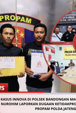 Kasus Innova Di Polsek Bandongan Magelang Berlanjut, Nurohim Laporkan Dugaan Ketidakprofesionalan Ke Bid Propam Polda Jateng