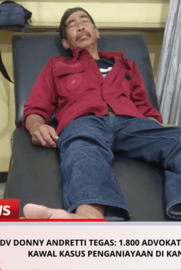 ADV DONNY ANDRETTI Tegas: 1.800 Advokat Dan Paralegal Siap Kawal Kasus Penganiayaan Di Kantor Redaksi