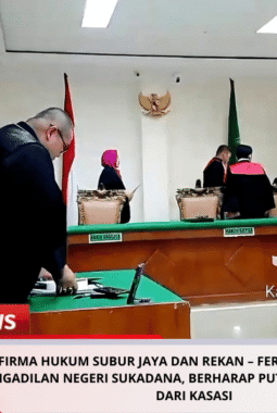Tim Firma Hukum Subur Jaya Dan Rekan – FERADI WPI Ajukan PK Di Pengadilan Negeri Sukadana, Berharap Putusan Lebih Ringan Dari Kasasi