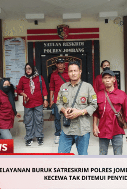 Pelayanan Buruk Satreskrim Polres Jombang, Awak Media Kecewa Tak Ditemui Penyidik