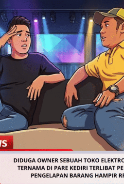 Diduga Owner Sebuah Toko Elektronik Lighting Ternama Di Pare Kediri Terlibat Penipuan Dan Pengelapan Barang Hampir Rp80 Juta