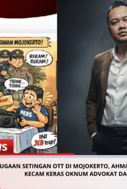 Dugaan Setingan OTT di Mojokerto, Ahmad Wibisono SH Kecam Keras Oknum Advokat dan APH