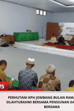 Perhutani KPH Jombang Bulan Ramadhan Jalin Silahturahmi Bersama Pensiunan Dan Gelar Doa Bersama