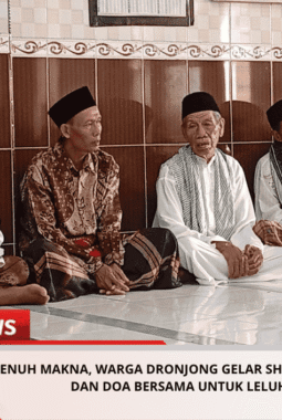 Penuh Makna, Warga Dronjong Gelar Sholat Idul Fitri dan Doa Bersama untuk Leluhur