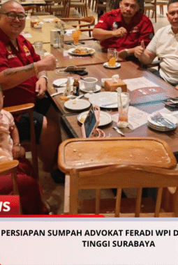 Persiapan Sumpah Advokat FERADI WPI di Pengadilan Tinggi Surabaya