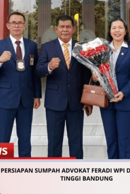 Persiapan Sumpah Advokat FERADI WPI di Pengadilan Tinggi Bandung
