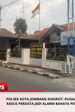 POLSEK KOTA JOMBANG DISOROT: Dugaan Kriminalisasi Kasus Perdata Jadi Alarm Bahaya Penegakan Hukum
