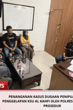 Penanganan Kasus Dugaan Penipuan dan/atau Penggelapan KSU Al Kahfi Oleh Polres Jombang Sesuai Prosedur