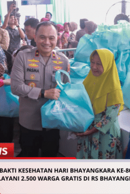 Bakti Kesehatan Hari Bhayangkara ke-80, Polda Jatim Layani 2.500 Warga Gratis di RS Bhayangkara Jombang