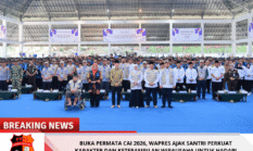 Buka PERMATA CAI 2026, Wapres Ajak Santri Perkuat Karakter dan Keterampilan Wirausaha Untuk Hadapi Bonus Demografi