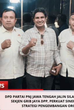 DPD Partai PNJ Jawa Tengah Jalin Silaturahmi dengan Sekjen GRIB JAYA DPP, Perkuat Sinergi dan Bahas Strategi Pengembangan Organisasi