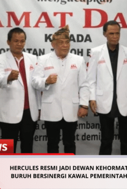 Hercules Resmi Jadi Dewan Kehormatan SBNI, Ajak Buruh Bersinergi Kawal Pemerintahan Prabowo