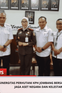 Sinergitas Perhutani KPH Jombang Bersama Kejaksaan Negri Jaga Aset Negara Dan Kelestarian Hutan